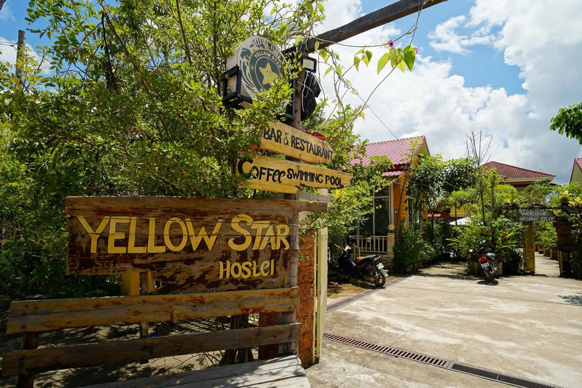 Yellow Star Hostel Kampot Exteriör bild